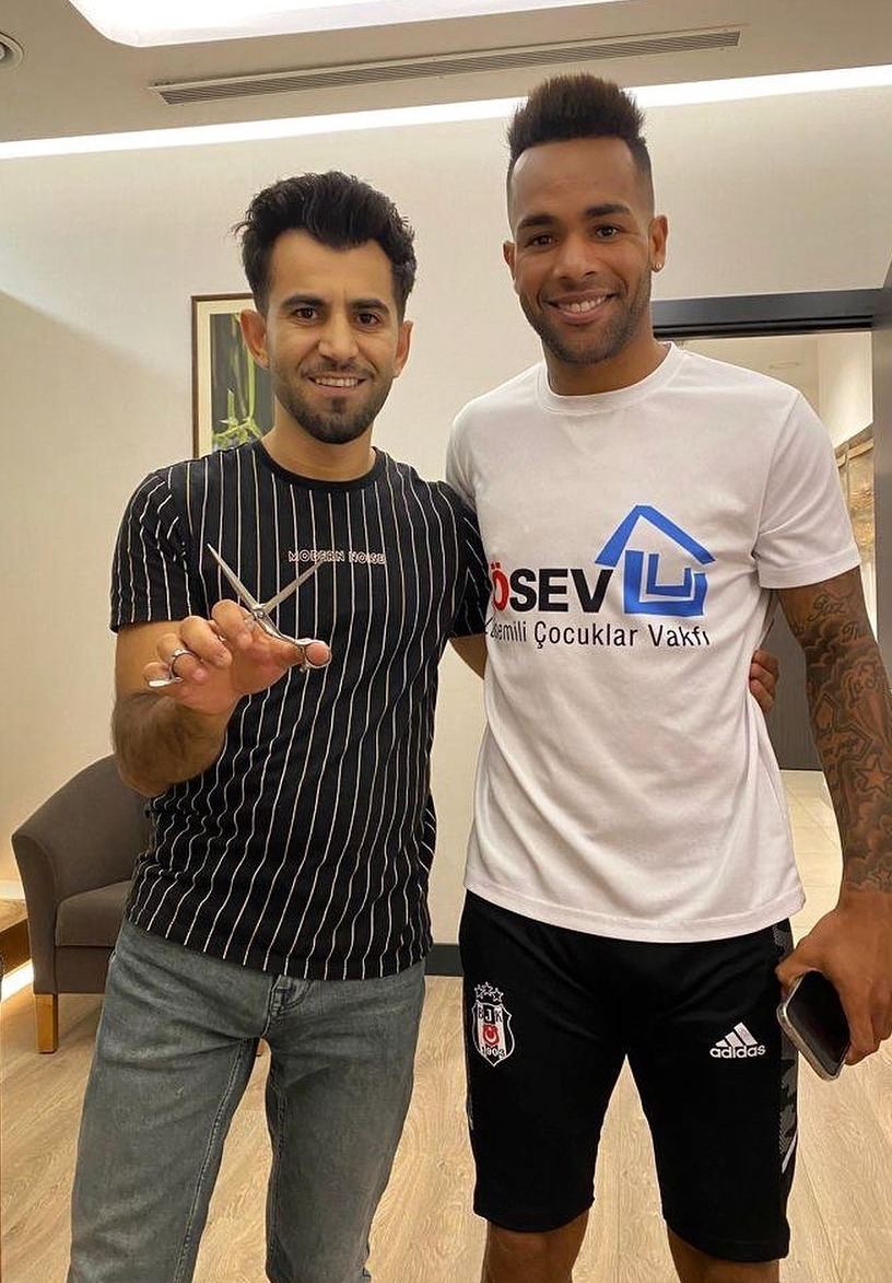 Alex Teixeira, Muharrem Bilen’in salonunda