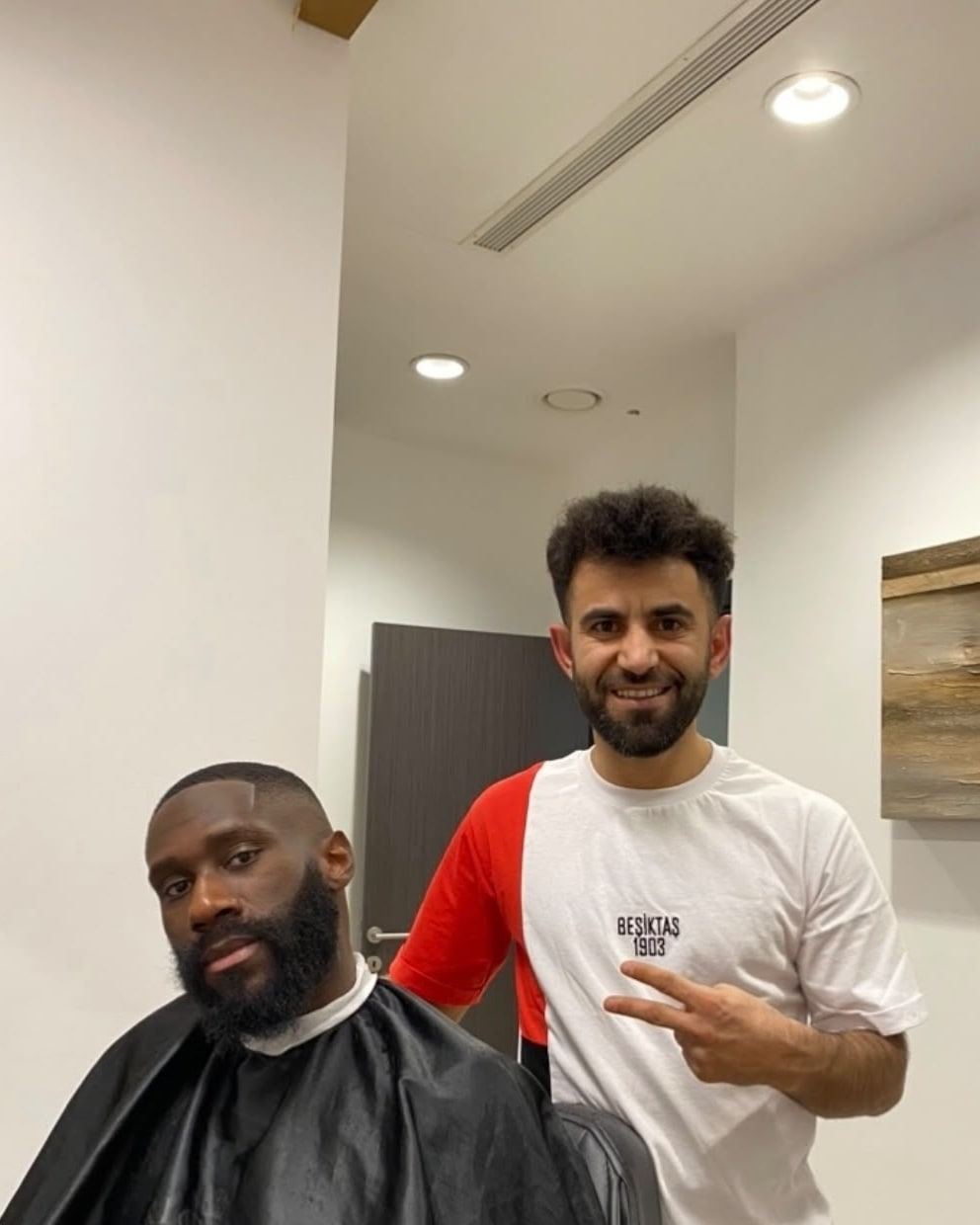 Arthur Masuaku, Muharrem Bilen’in salonunda