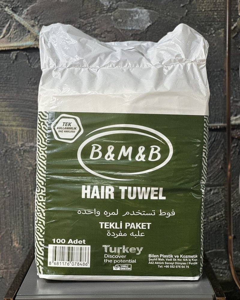 B&M&B Hair Towel — Tek Kullanımlık Havlu