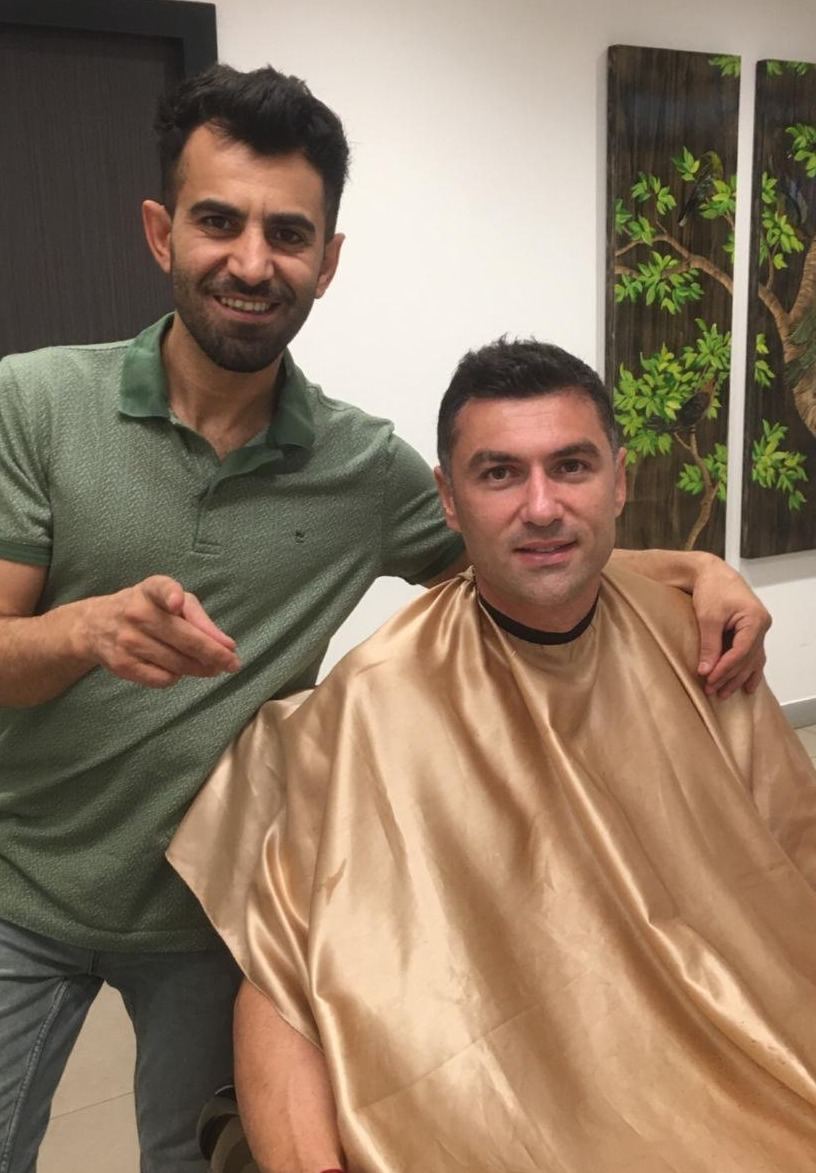 Burak Yılmaz, Muharrem Bilen’in salonunda