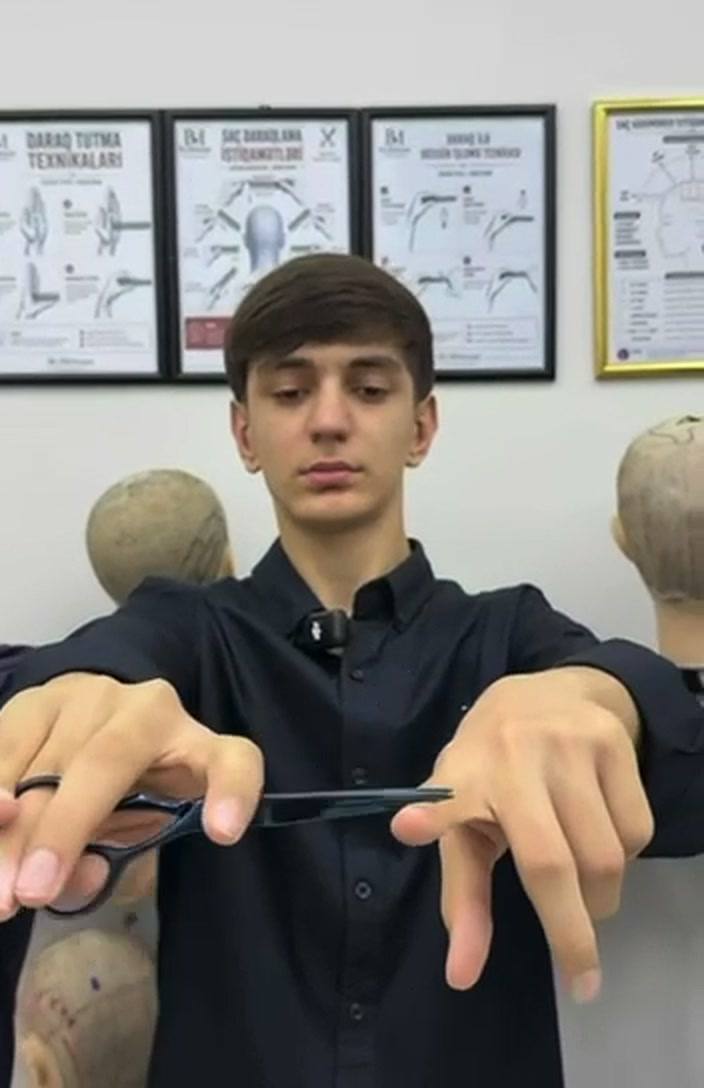 Muharrem Bilen Akademi erkek kuaförlük eğitiminden görüntüler