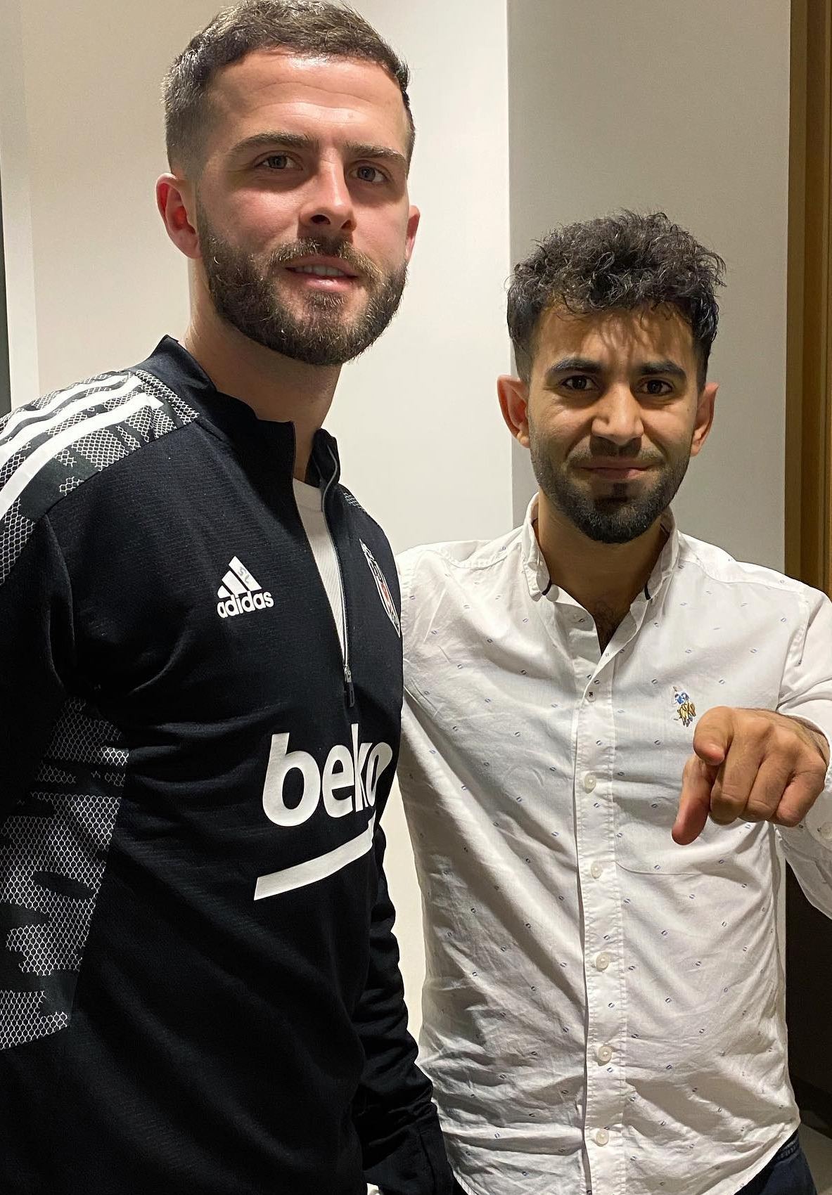 Miralem Pjanić, Muharrem Bilen’in salonunda