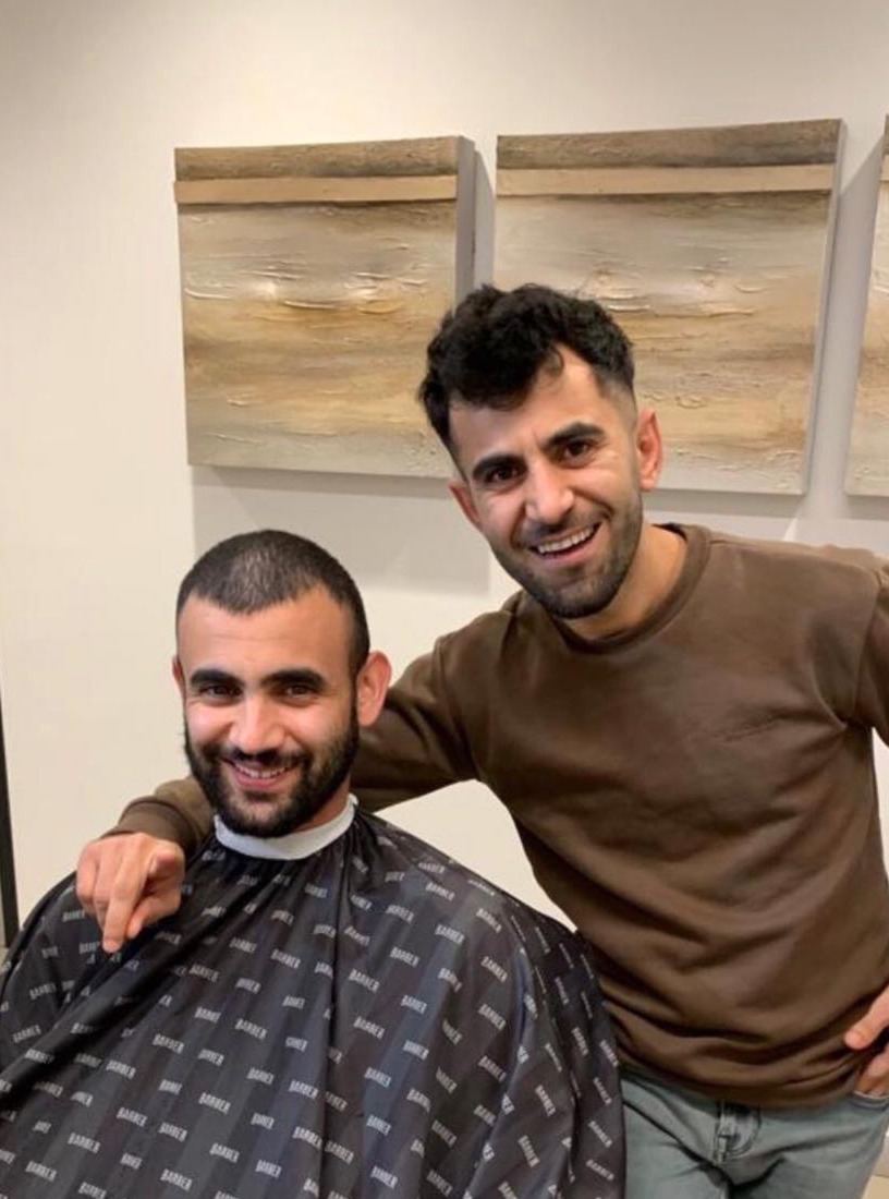 Rachid Ghezzal, Muharrem Bilen’in salonunda